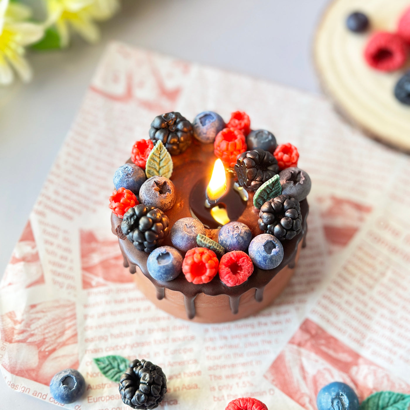 Barries Cake Candle