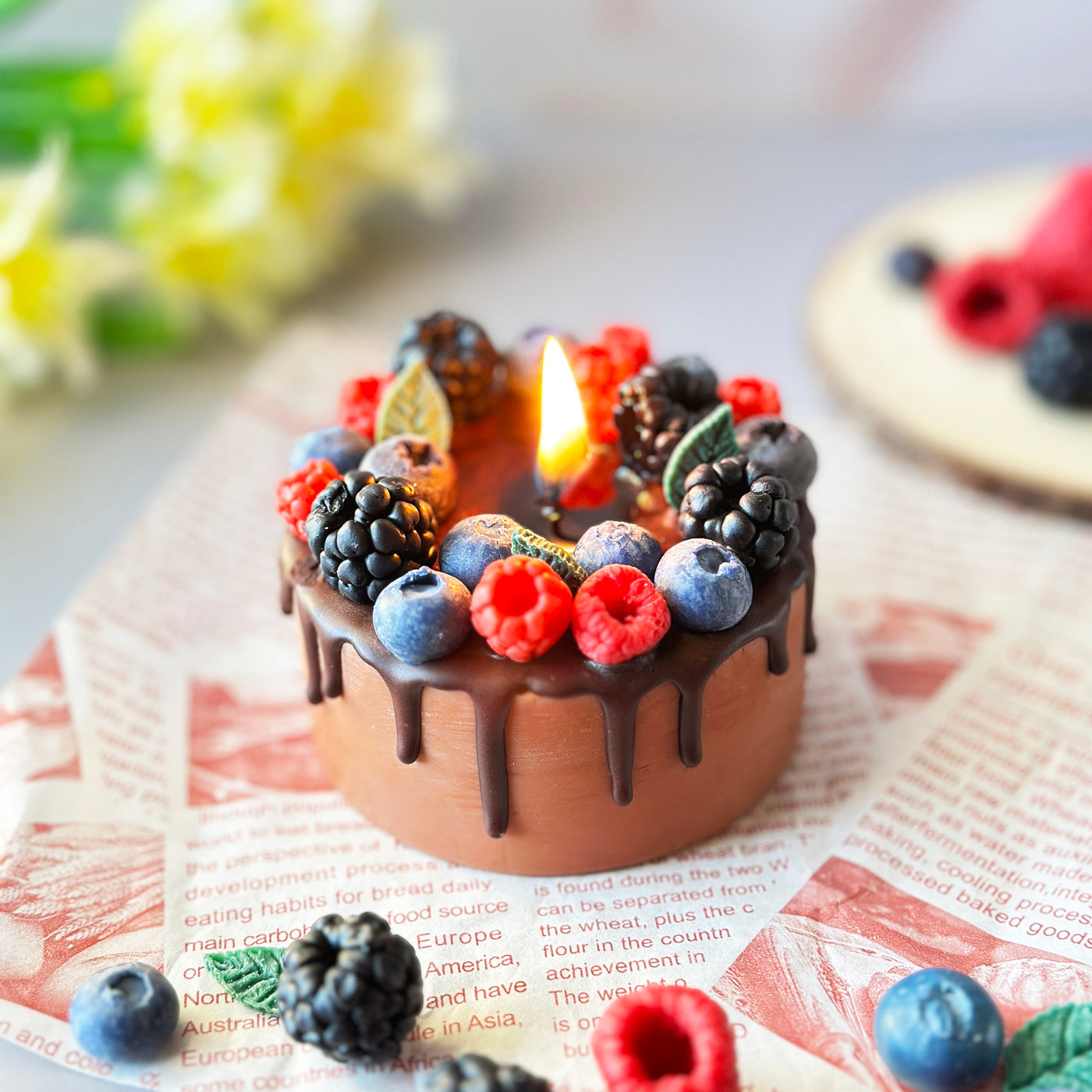 Barries Cake Candle