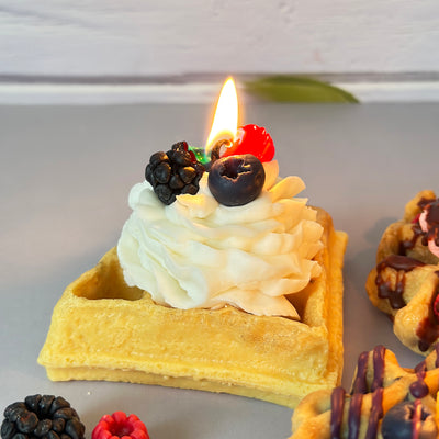 Waffle Candles 🧇