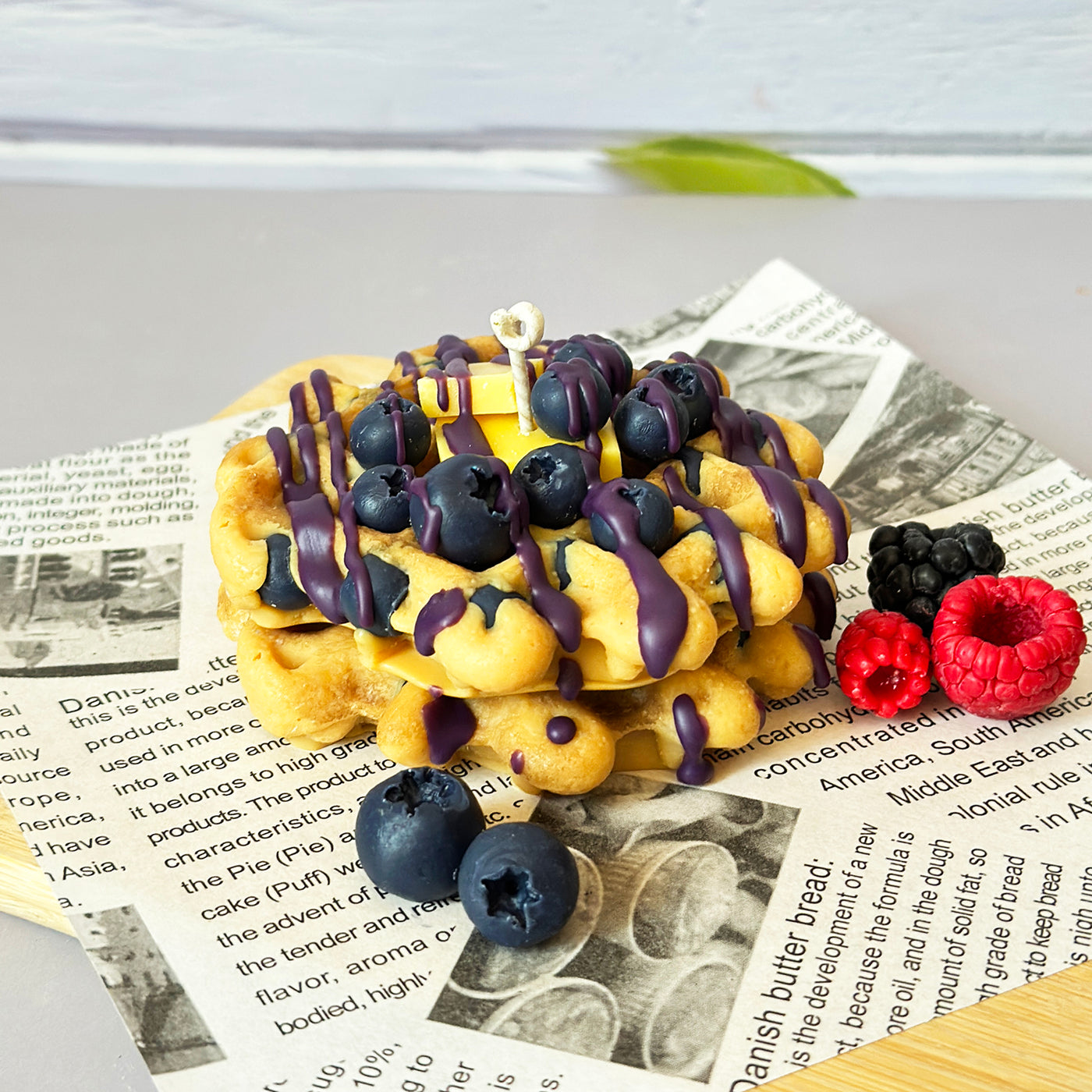 Waffle Candles 🧇