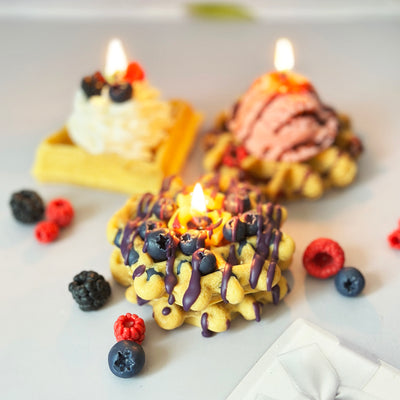 Waffle Candles 🧇
