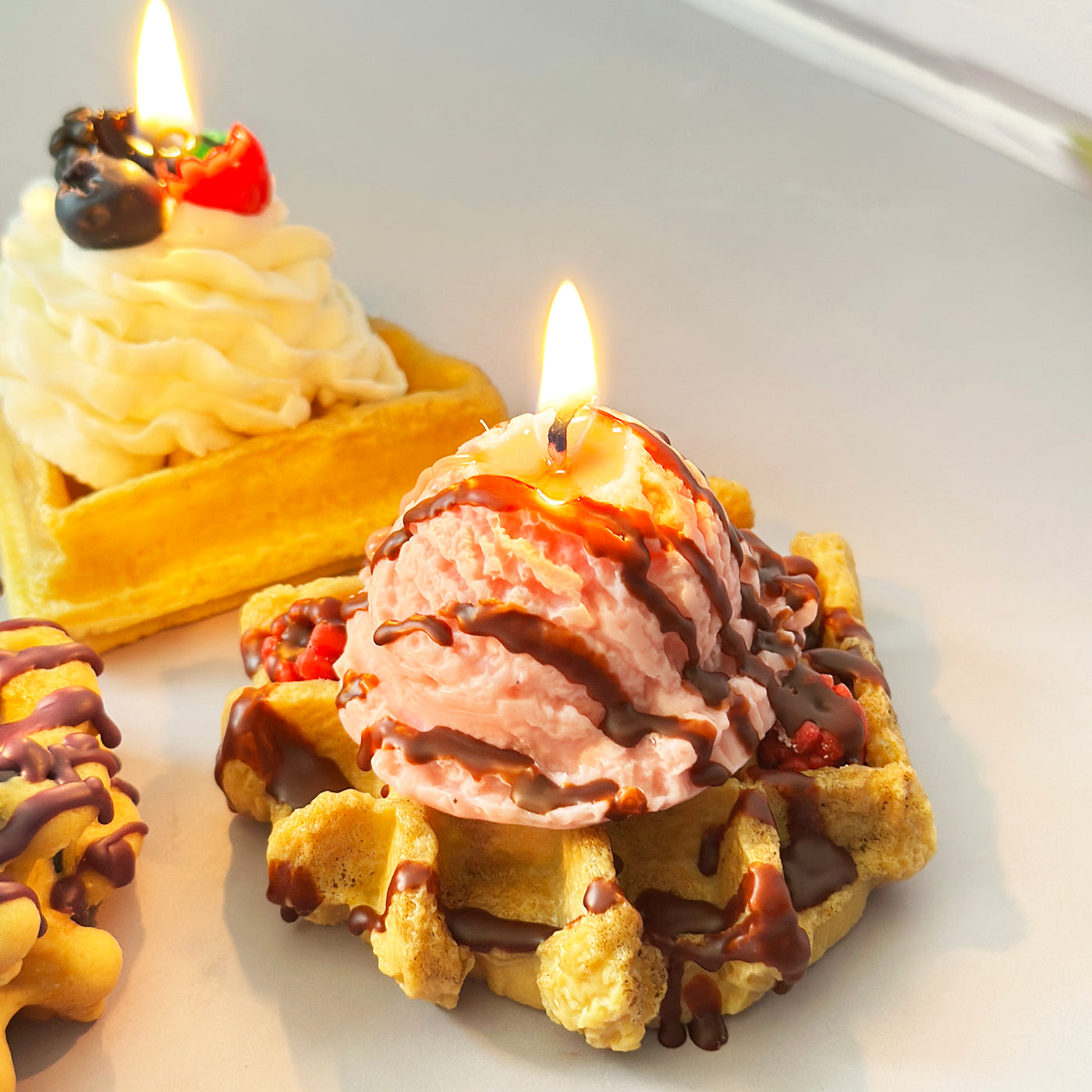 Waffle Candles 🧇