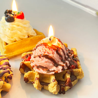 Waffle Candles 🧇