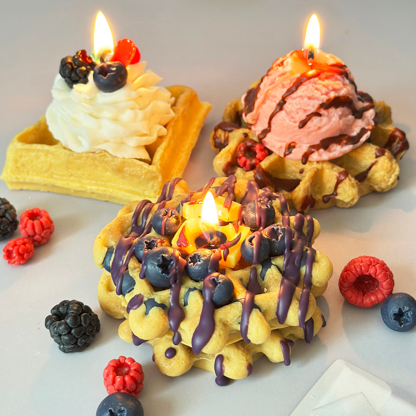 Waffle Candles 🧇