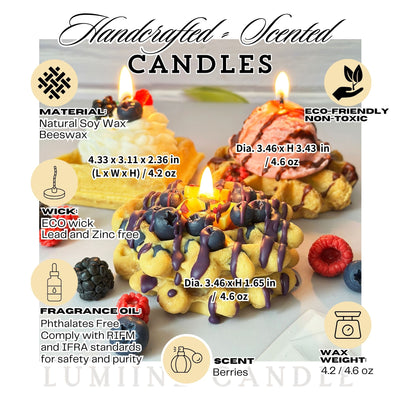 Waffle Candles 🧇