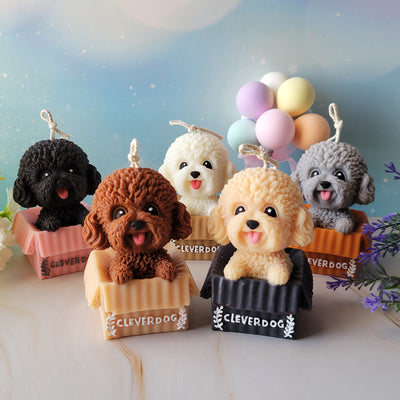 Cute bear candles