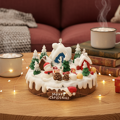 Xmas Winter Village Scented Candle