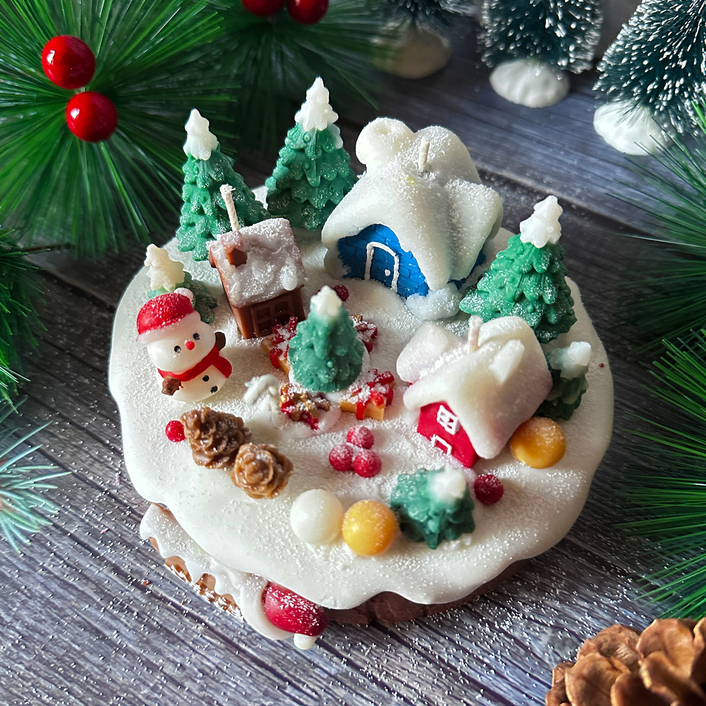 Xmas Winter Village Scented Candle