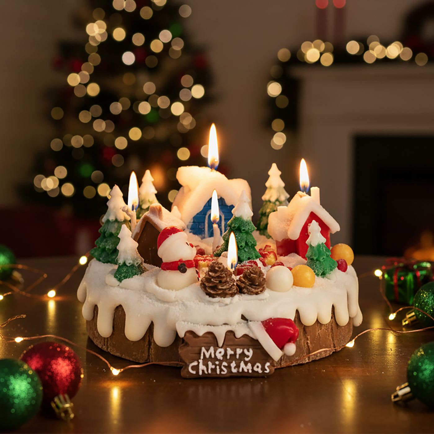 Xmas Winter Village Scented Candle