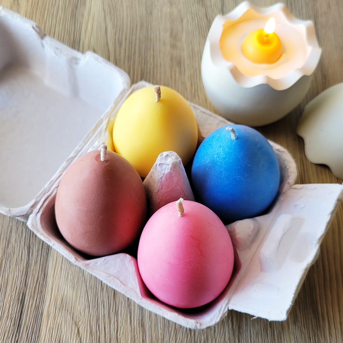 Egg Candles (Set of 4)