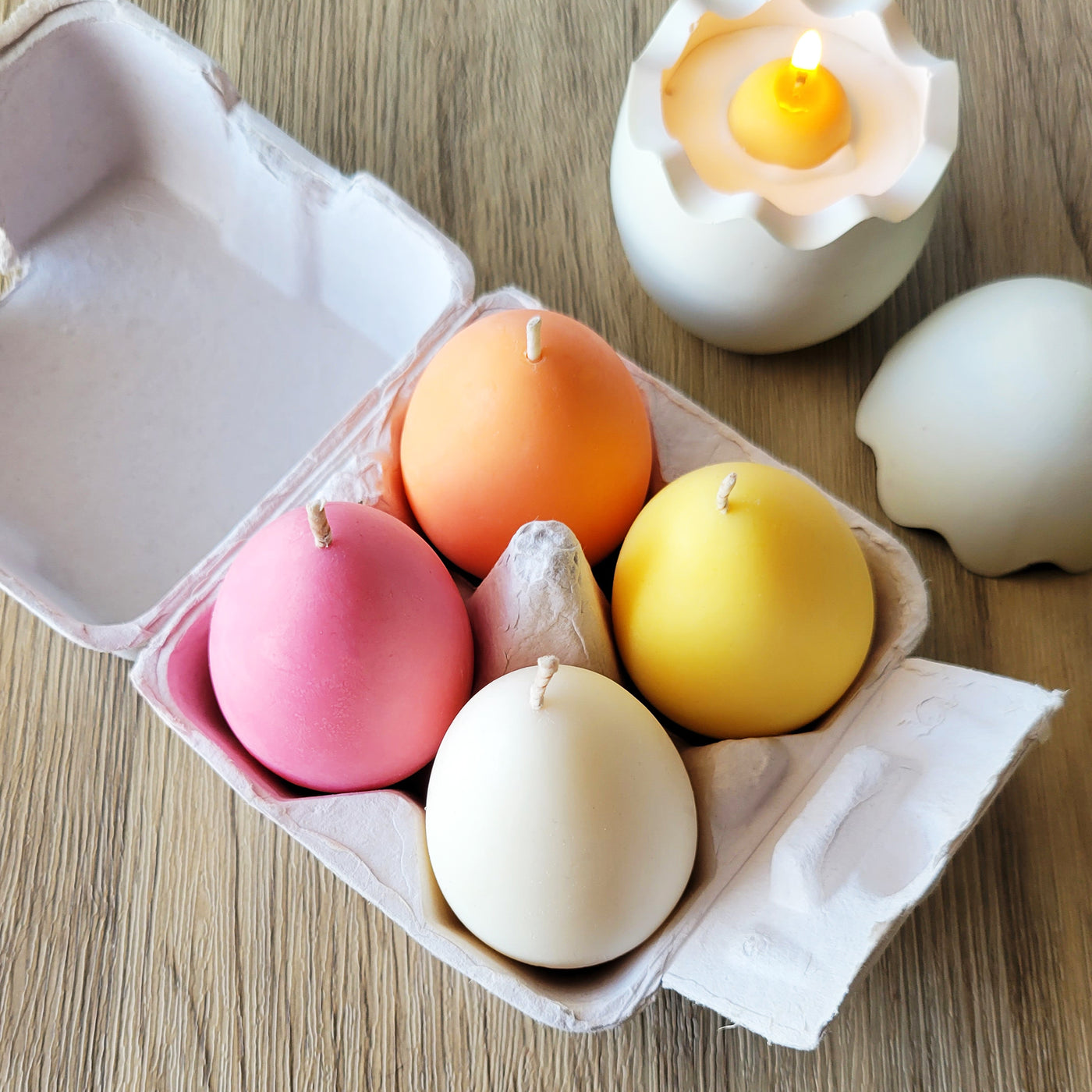 Egg Candles (Set of 4)