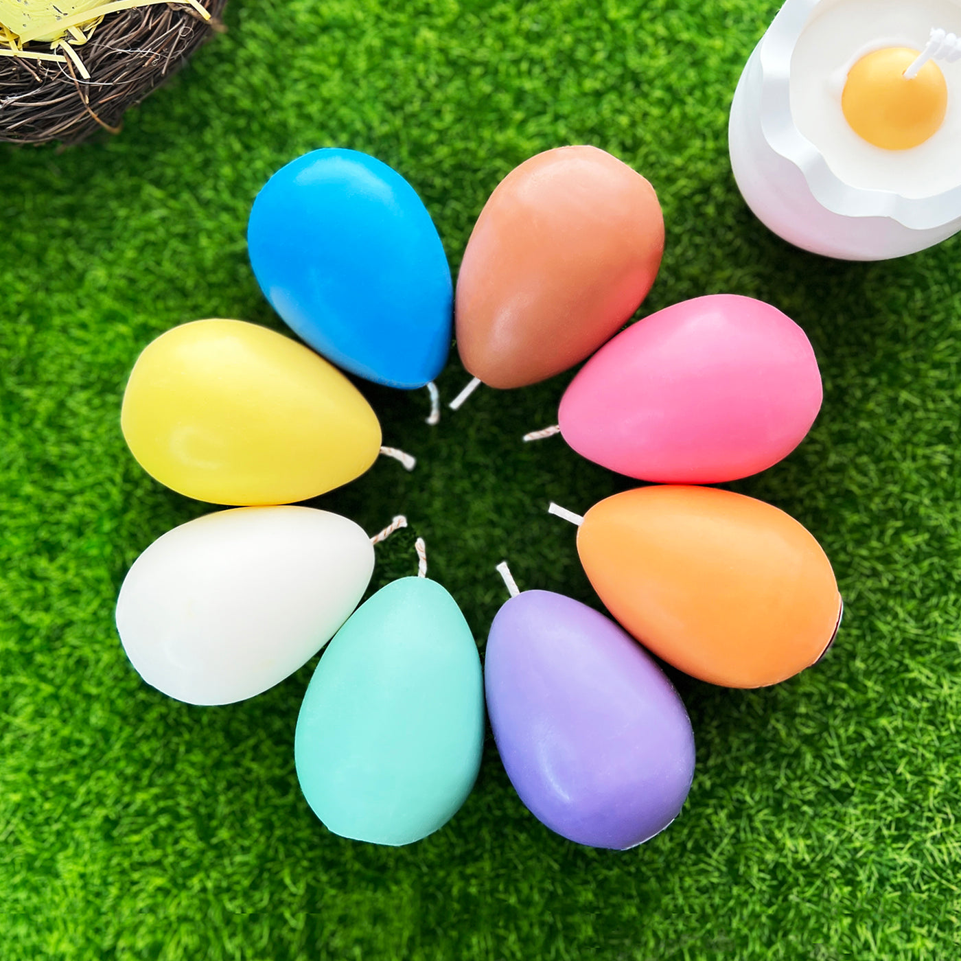 Egg Candles (Set of 4)