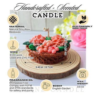 Blossom Basket Scented Candle