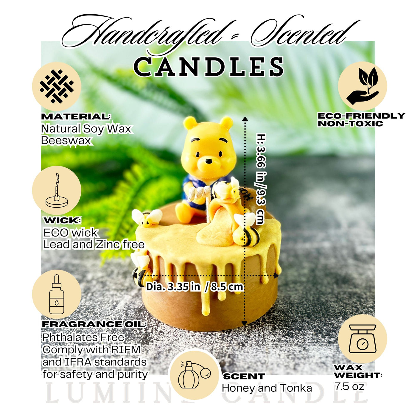 Honey Bear Candle 🍯 🐻