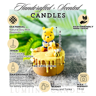 Honey Bear Candle 🍯 🐻