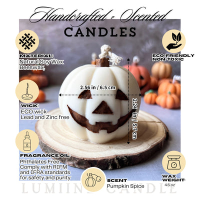 Jack-O'-Lantern Pumpkins Scented Candle 🎃