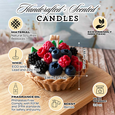 Mixed Berry Tart Scented Candle