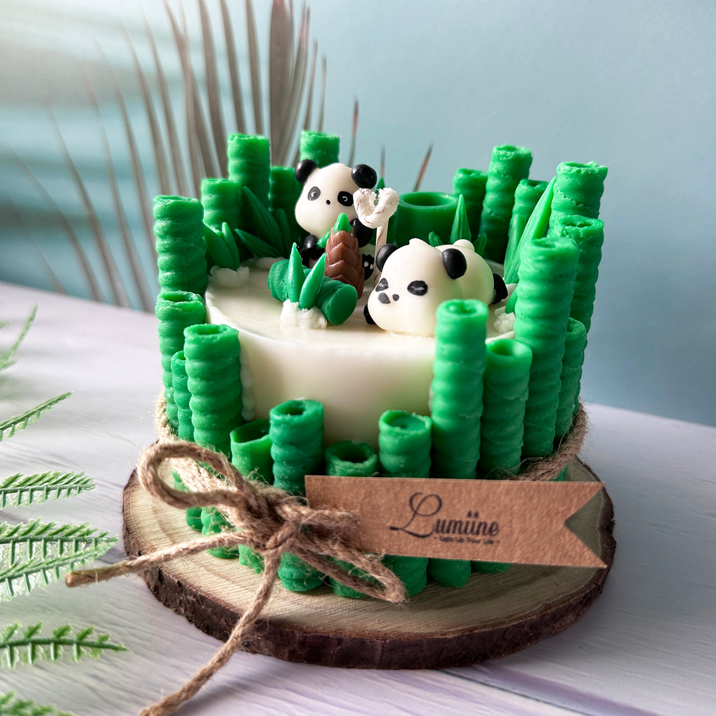 Panda Playtime Candle