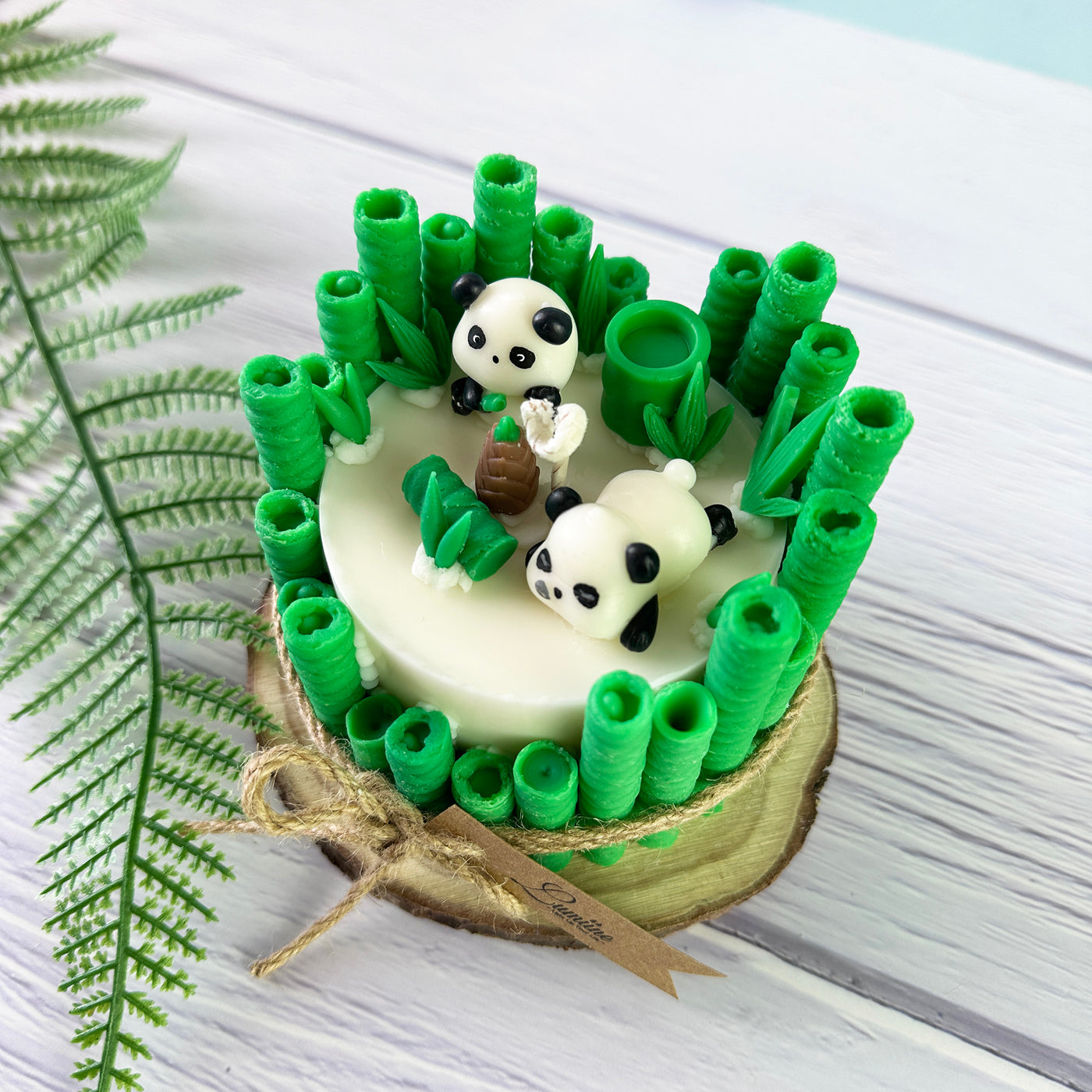 Panda Playtime Candle