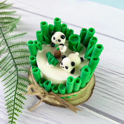 Panda Playtime Candle