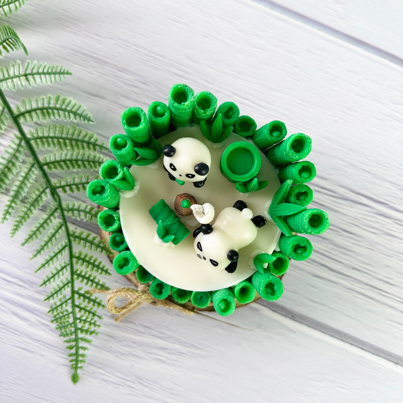 Panda Playtime Candle