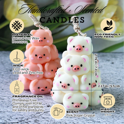 Piggy Pals 🐷 Scented Candle