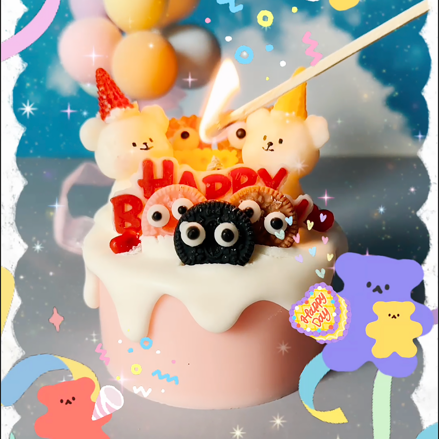 Party Pals Candle