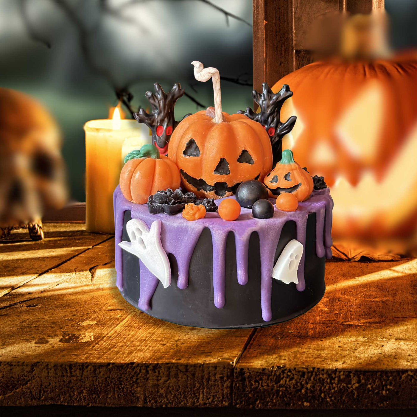 Spooky Pumpkins Candle