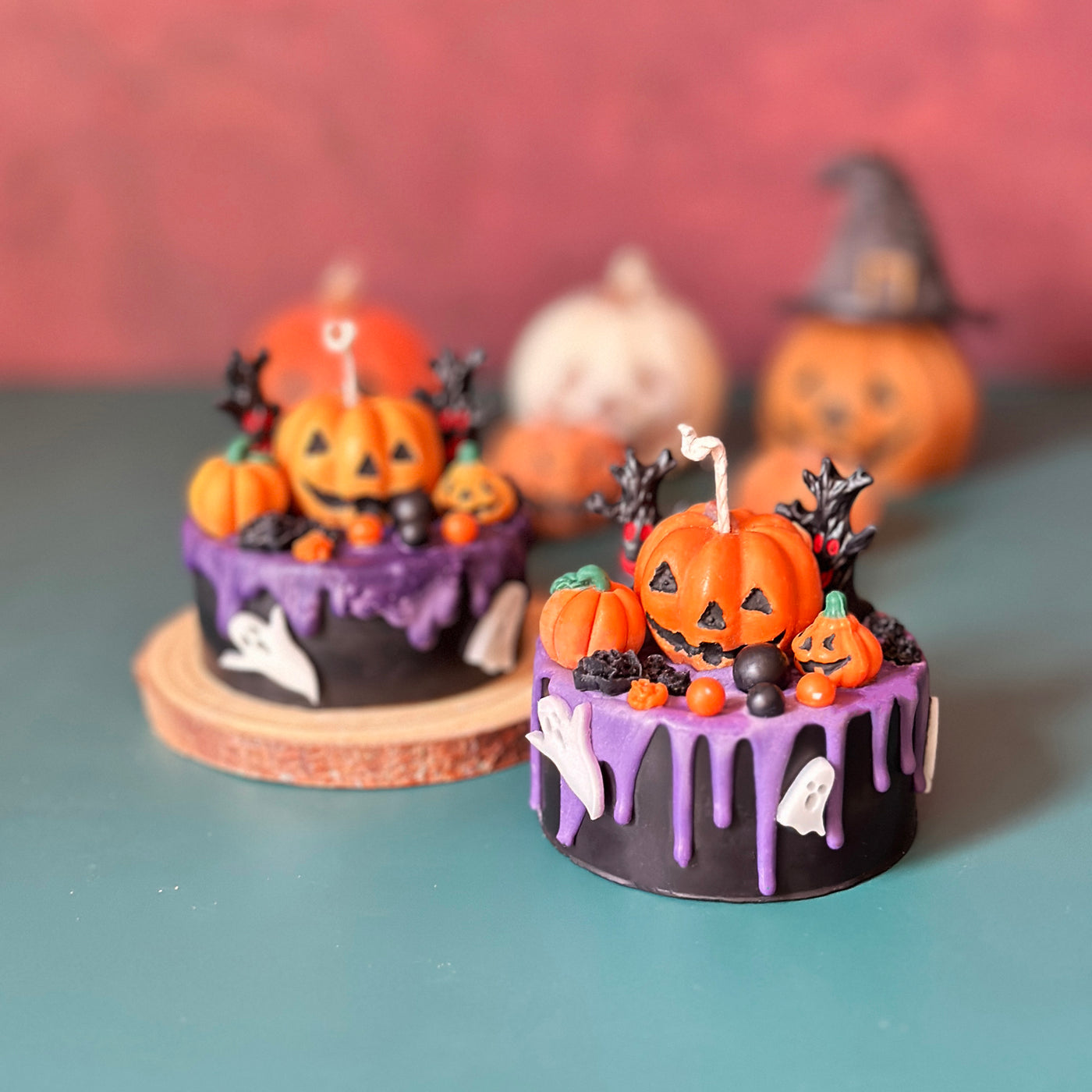 Spooky Pumpkins Candle