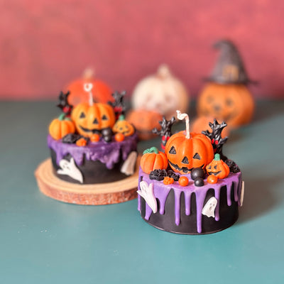 Spooky Pumpkins Candle