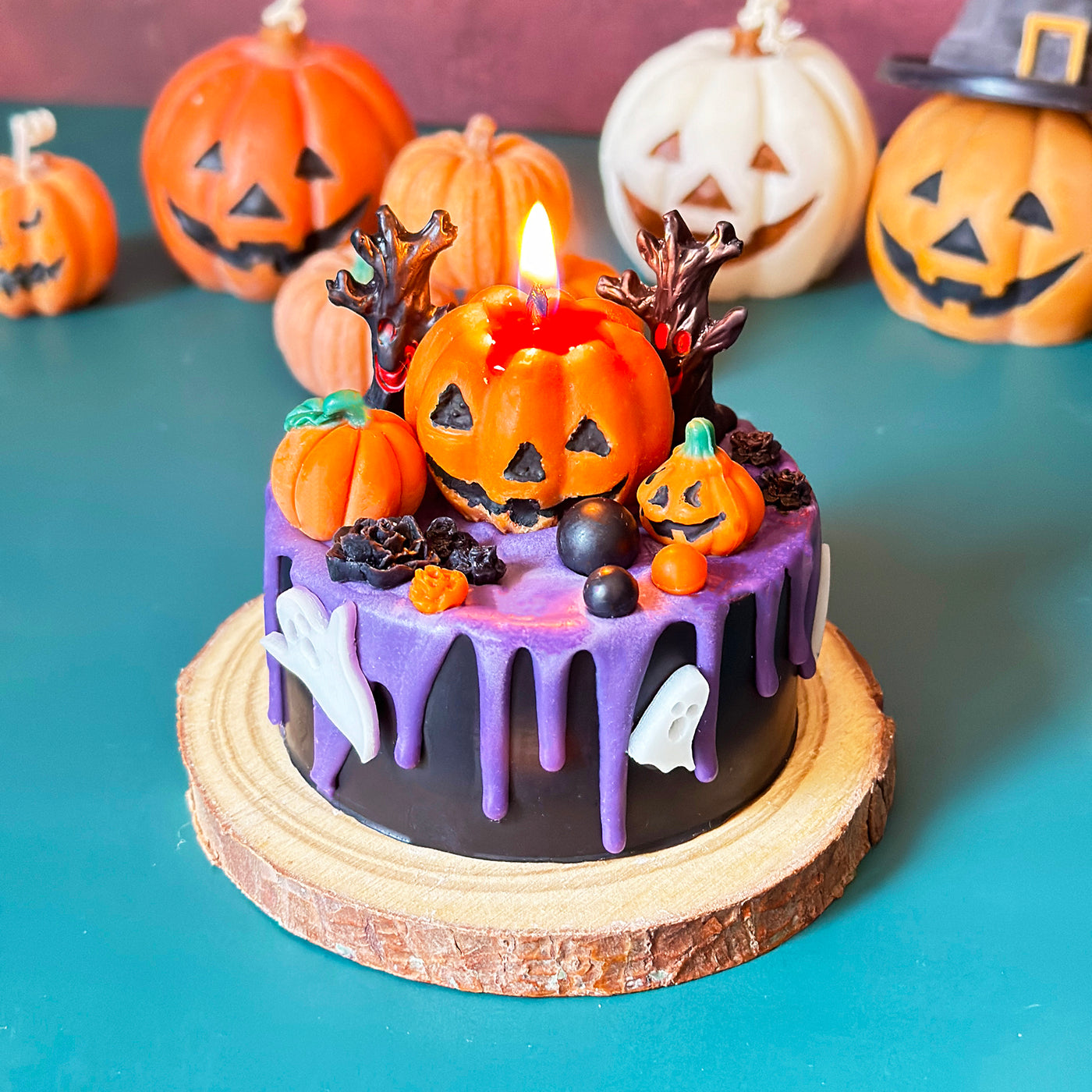 Spooky Pumpkins Candle