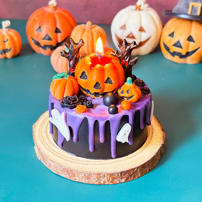 Spooky Pumpkins Candle