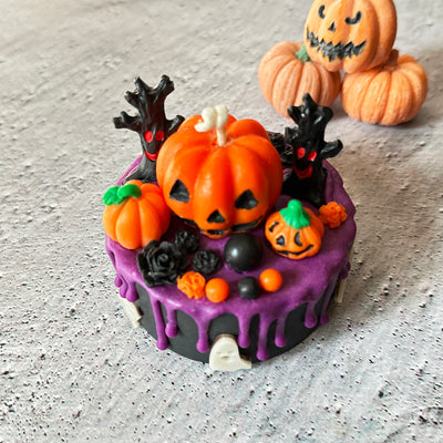 Spooky Pumpkins Candle