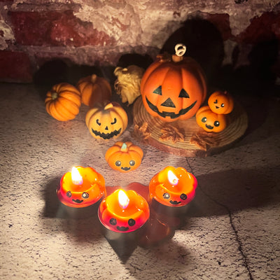 Jack-O'-Lantern Pumpkins Scented Candle 🎃
