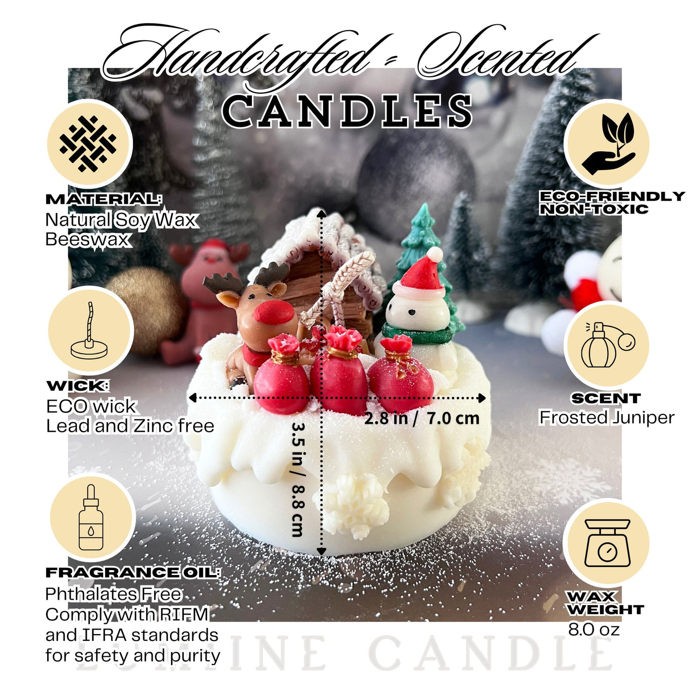 Winter Wonderland - Santa's House Scented Candle