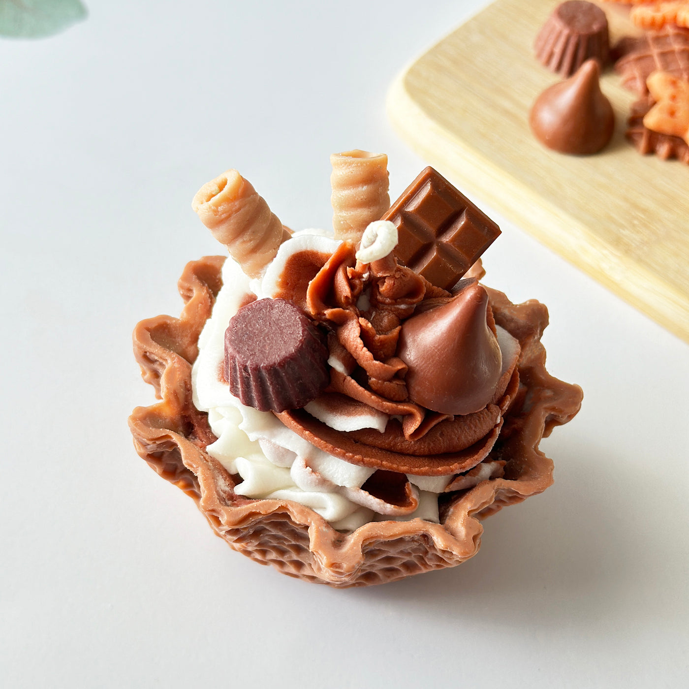 Soft Serve Ice Cream Candle