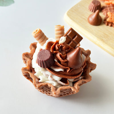 Soft Serve Ice Cream Candle
