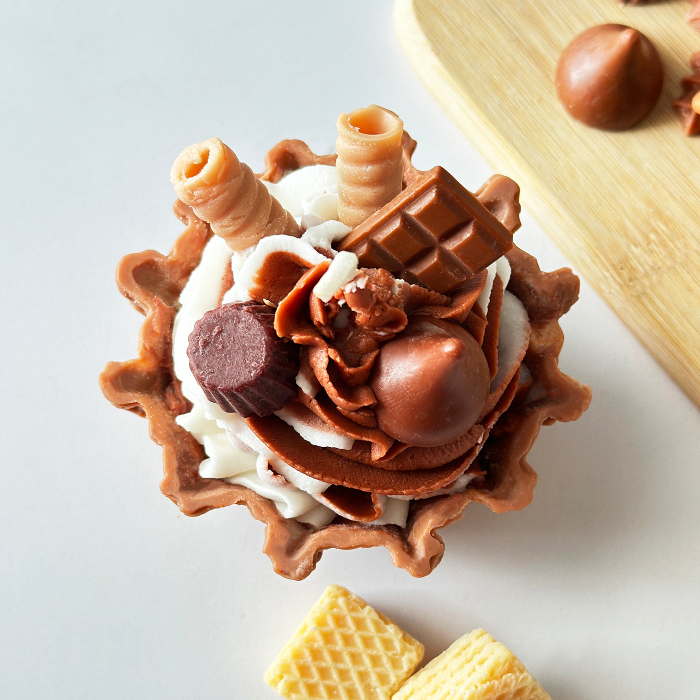 Soft Serve Ice Cream Candle
