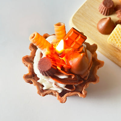 Soft Serve Ice Cream Candle