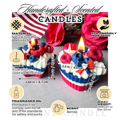 Berry Bright Scented Candles