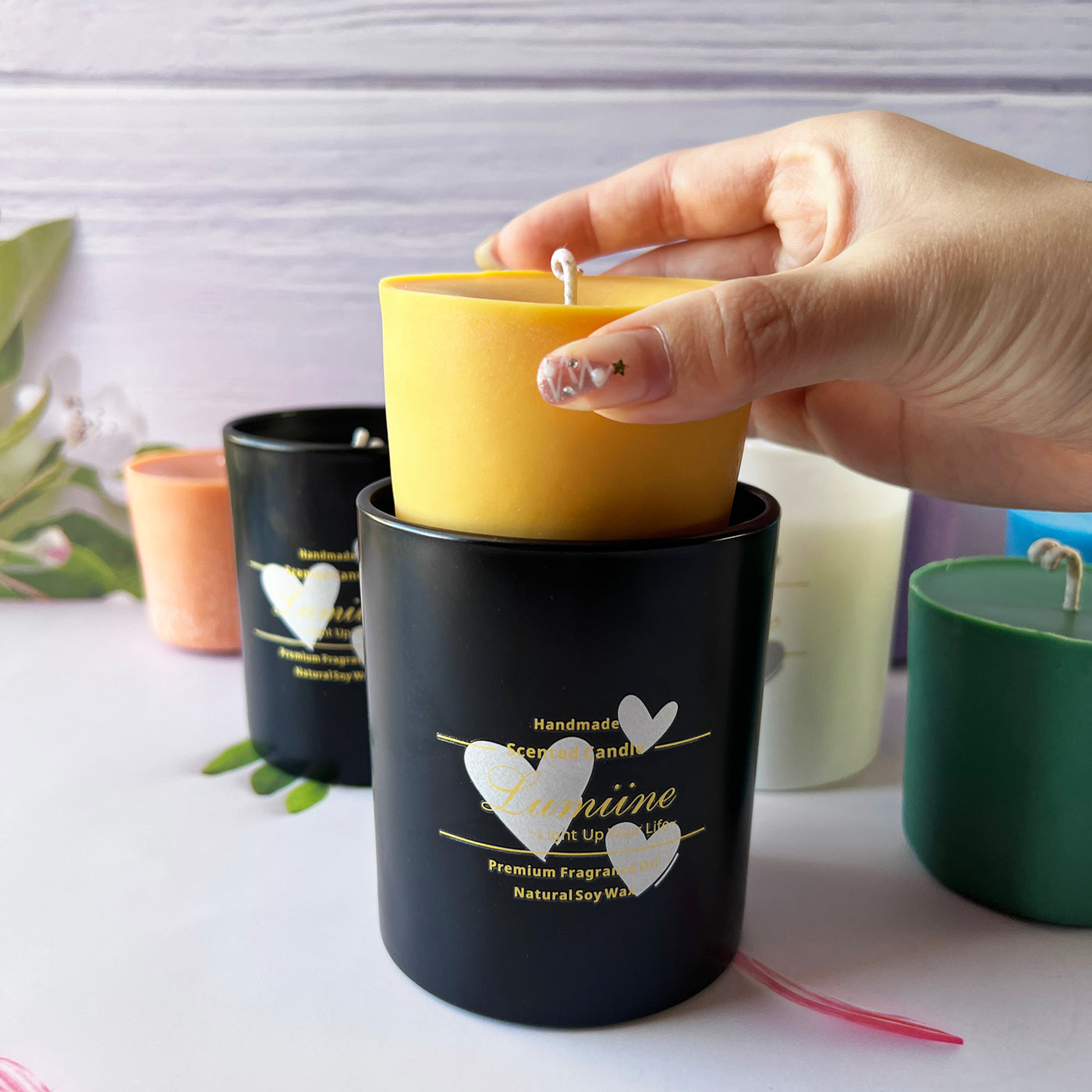 Candle Refills for Specified "Refillable" Container Candle