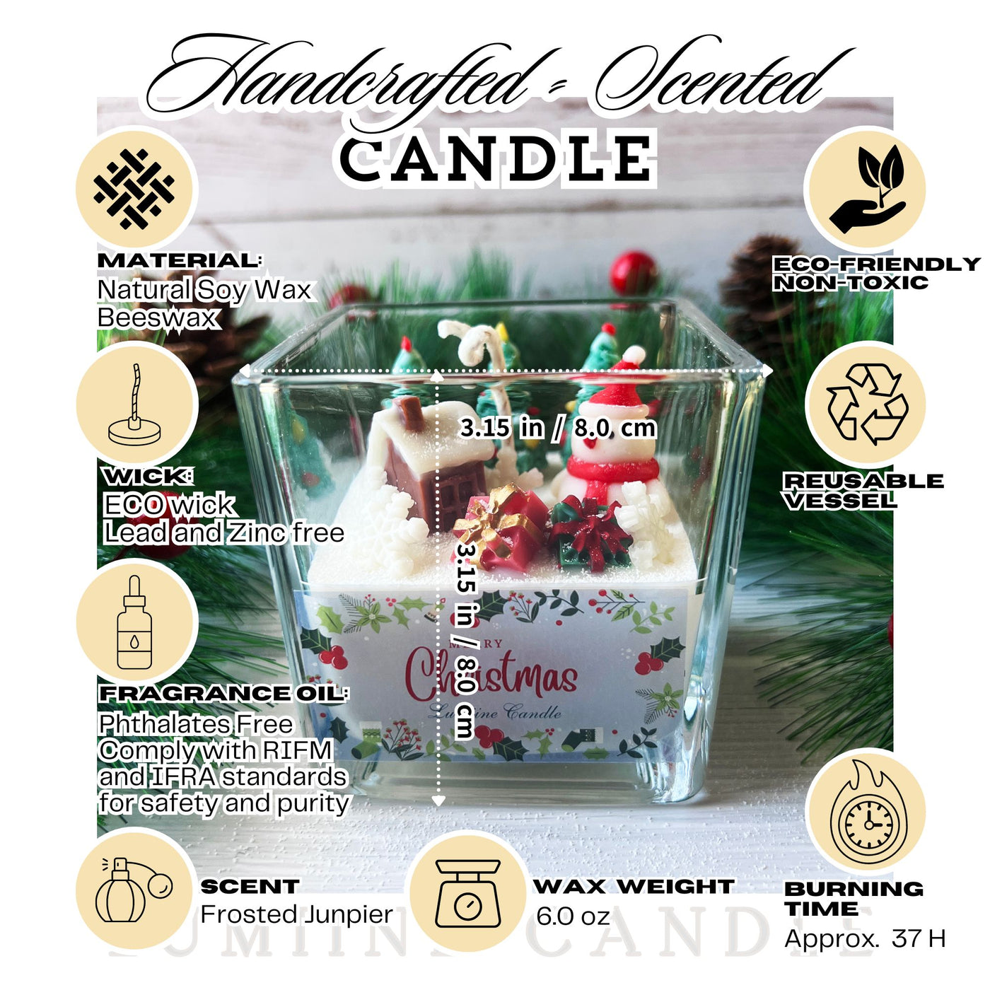 Christmas Wonderland Scented Candle ❄️❄️❄️