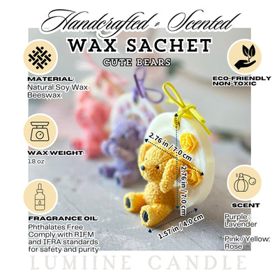 Scented Wax Sachets_Little Bear | Air Freshener