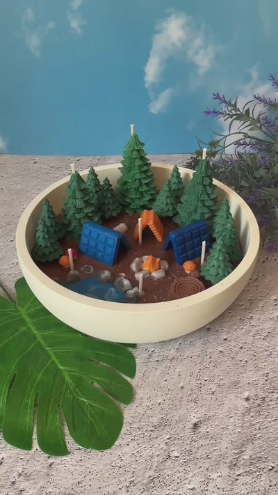 Mega Wilderness Camping Candle 🏕