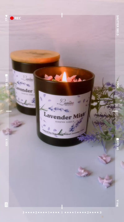 Lavender Mist Scented Candle