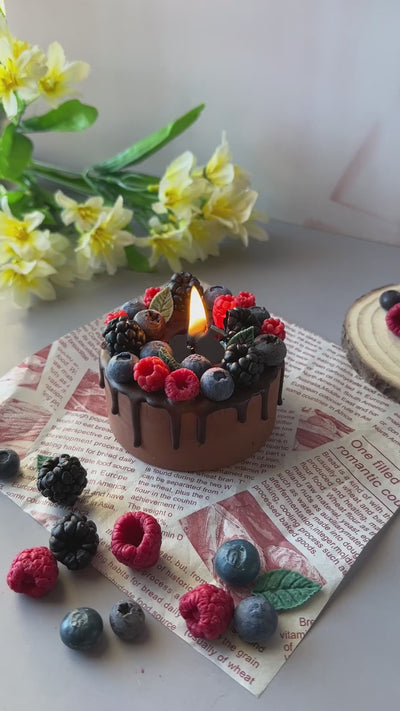 Barries Cake Candle