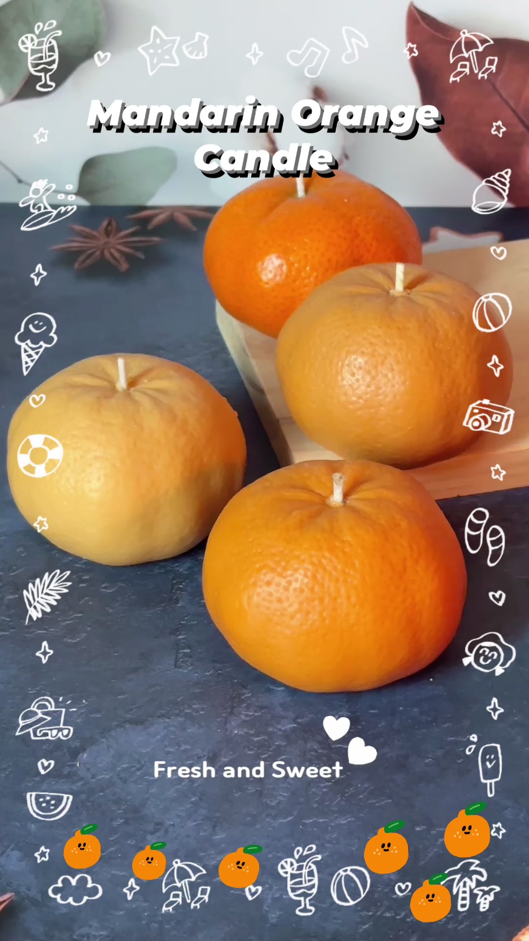 Mandarin Orange Candle 🍊
