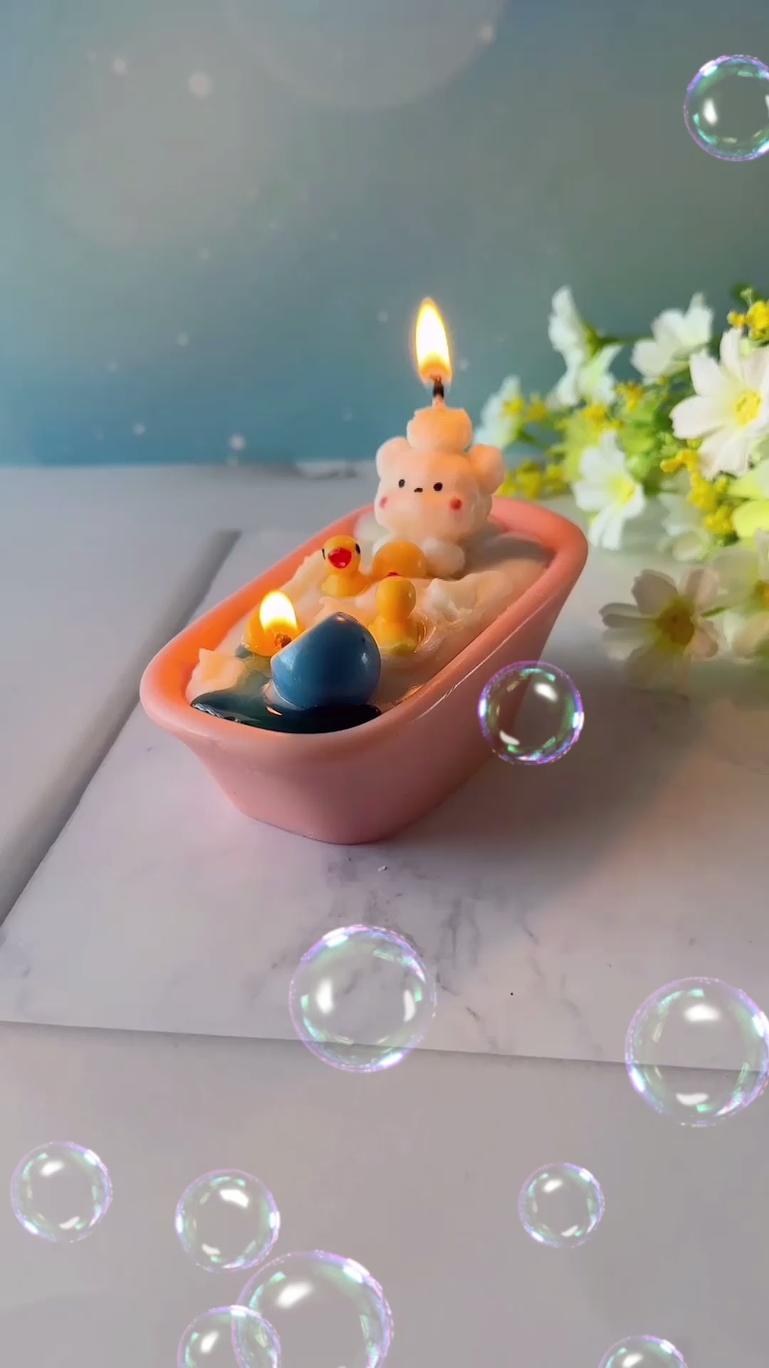 Little Bear in Bath_Scented Candle