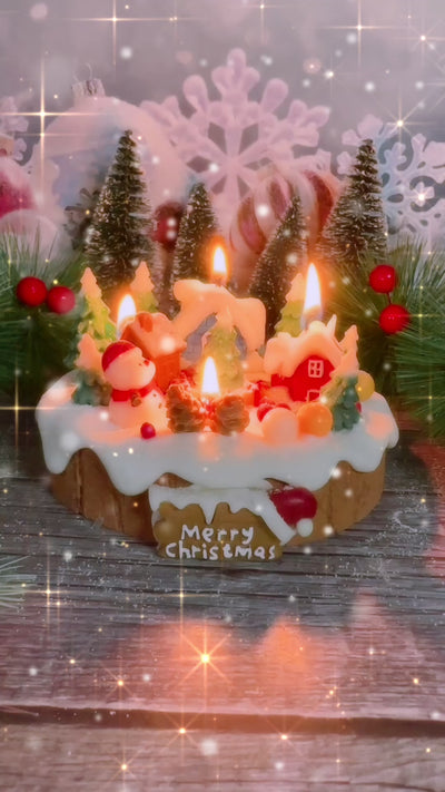 Xmas Winter Village Scented Candle