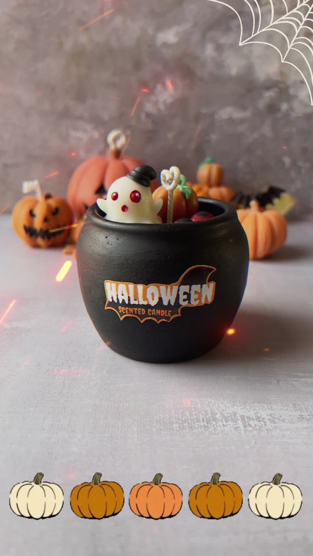Halloween Ghost Candle 👻